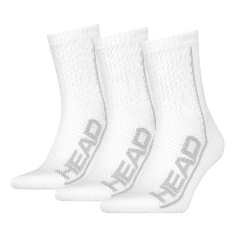 Head Performance Socken (3er-Pack, Weiß)