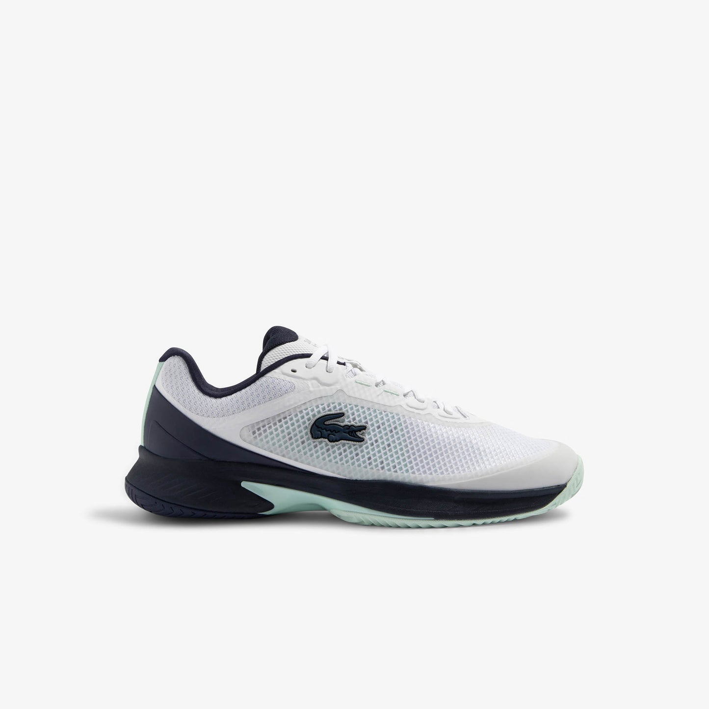 Lacoste Tech Point Textilschuhe (Weiß/Marineblau)