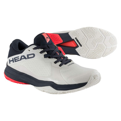 Head Motion Team Padel Shoes (White/Black/Blue)