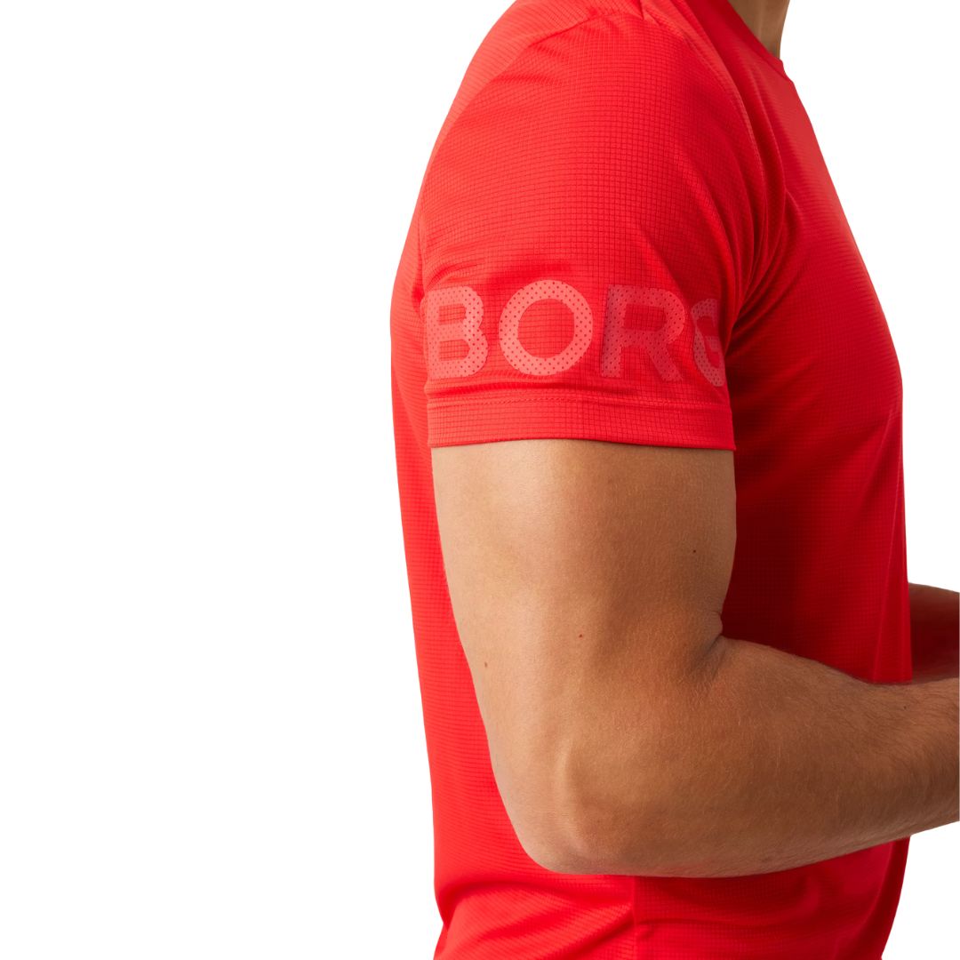 Björn Borg Light T-Shirt (Flame Scarlet)