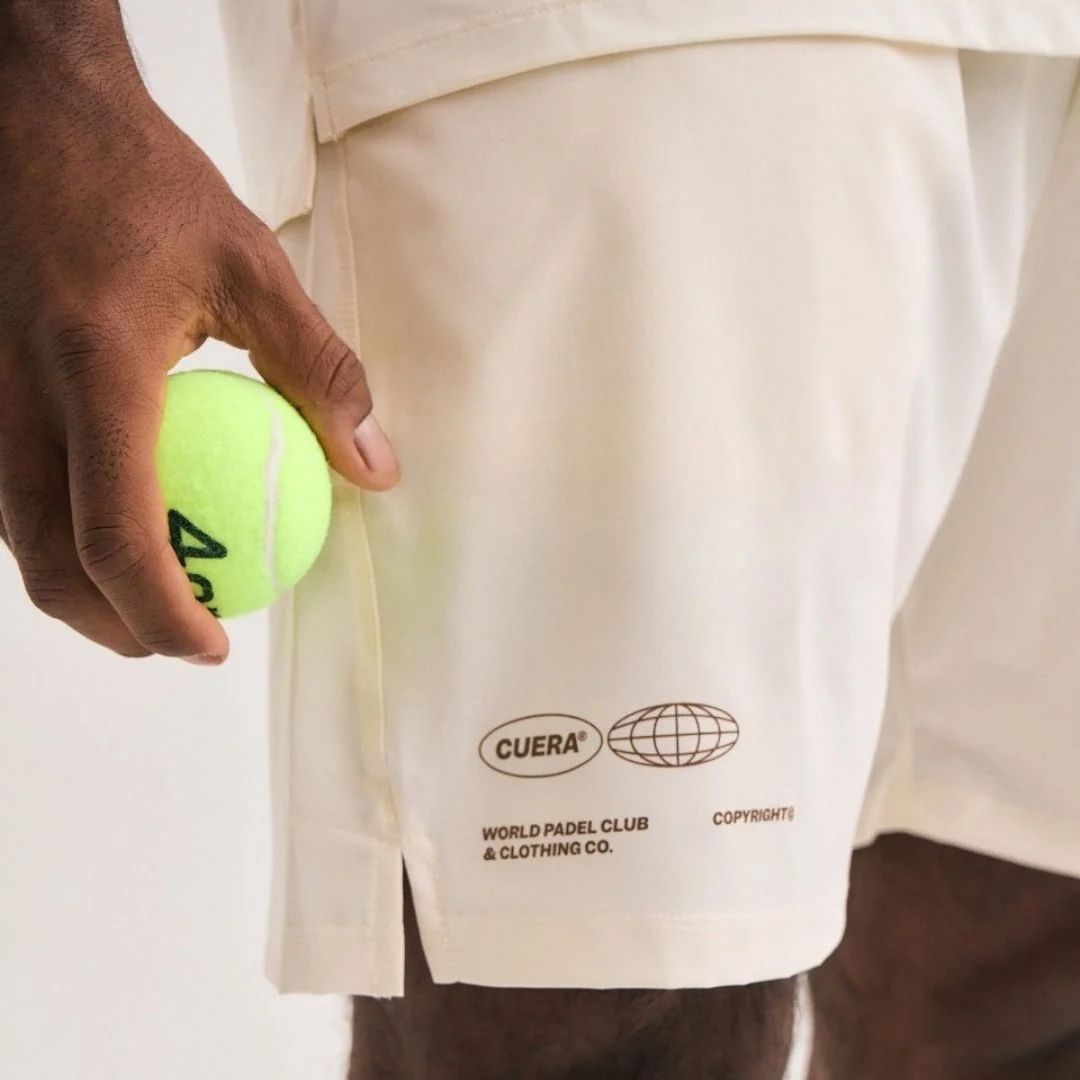Cuera Active Globe Shorts (Off-White)