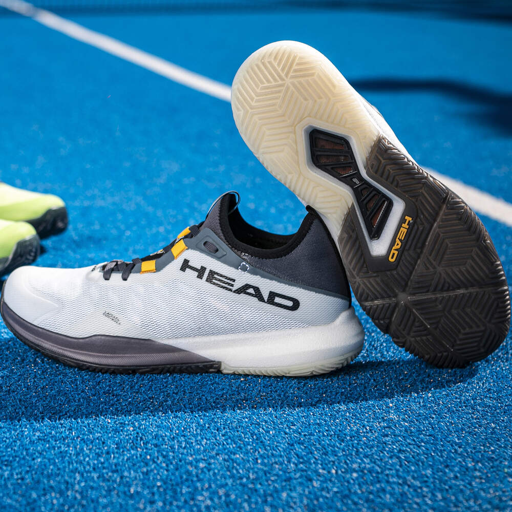 Head Motion Pro Padel Shoes (White/Black)
