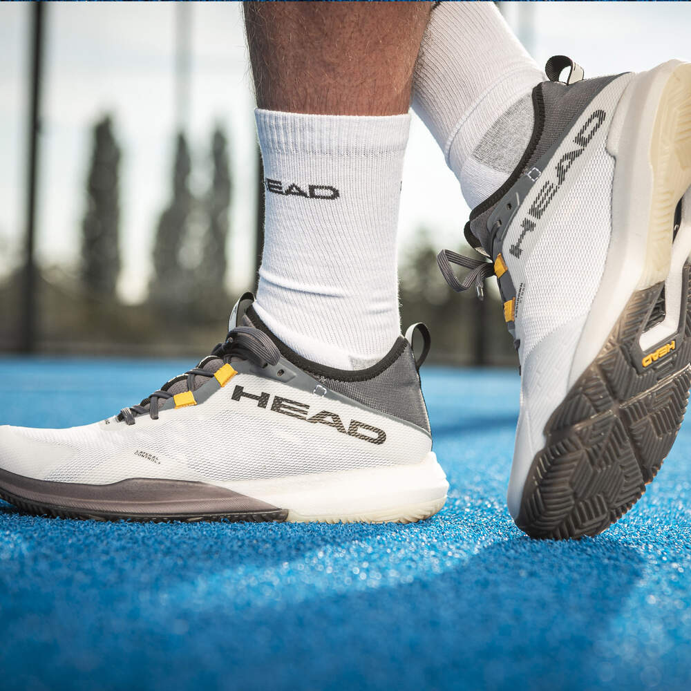 Head Motion Pro Padel Shoes (White/Black)