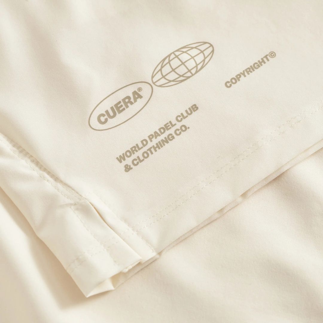 Cuera Active Globe Shorts (Off-White)