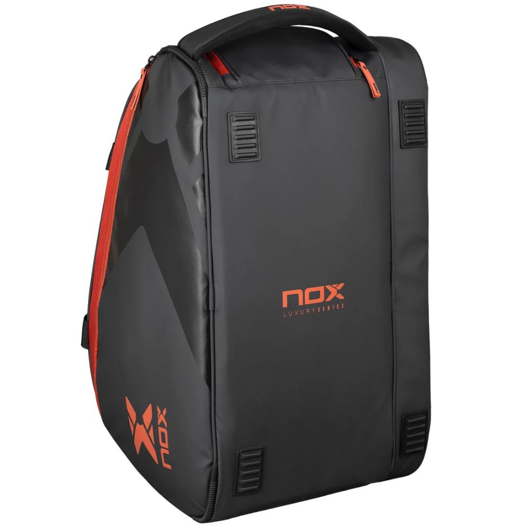 Nox Luxury Open Series Padel Bag (Black/Red) padellife