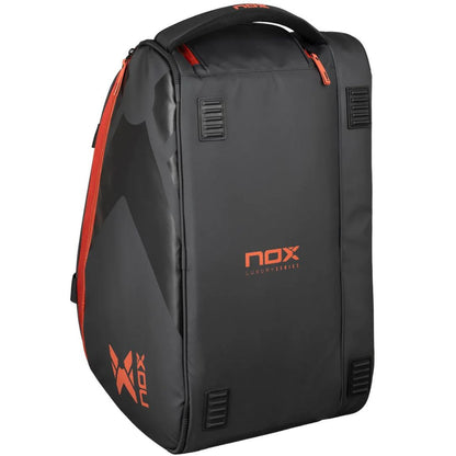 Nox Luxury Open Series Padel Bag (Black/Red) padellife