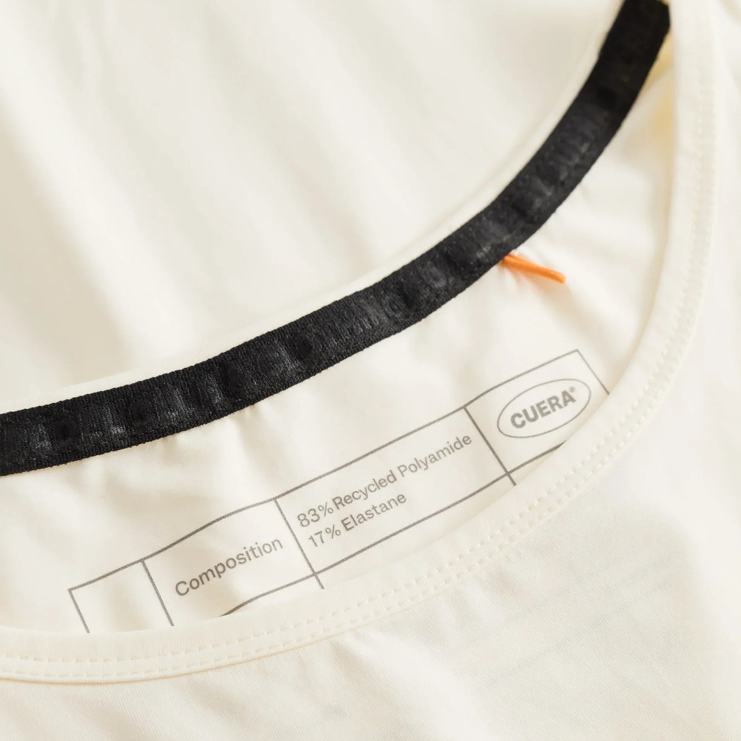 Cuera Oncourt Cropped Tank Top (Off White)