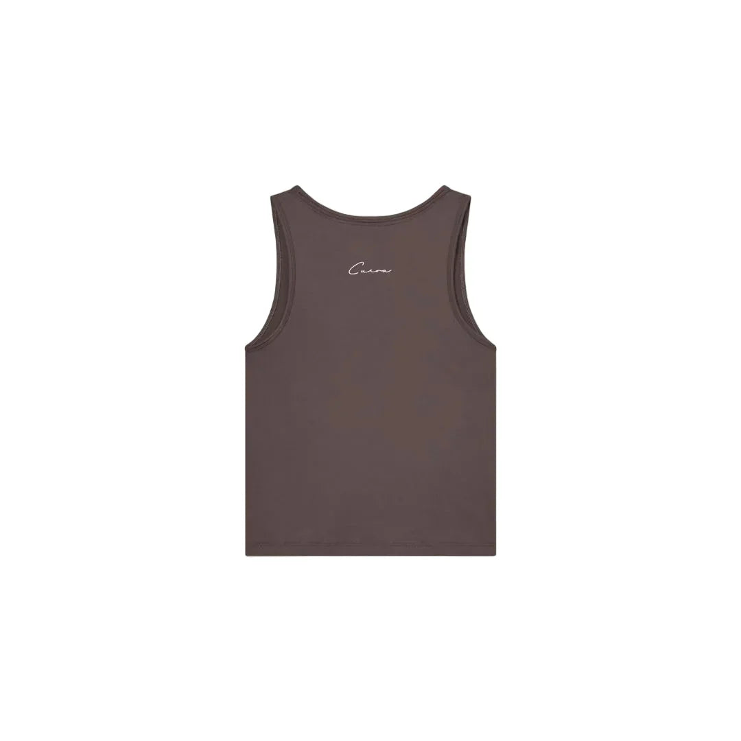 Cuera Oncourt Slim Tank Top (Dark Brown)