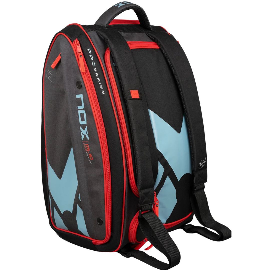 Nox ML10 Competition XL Compact Padel Bag (Black/Red) padellife