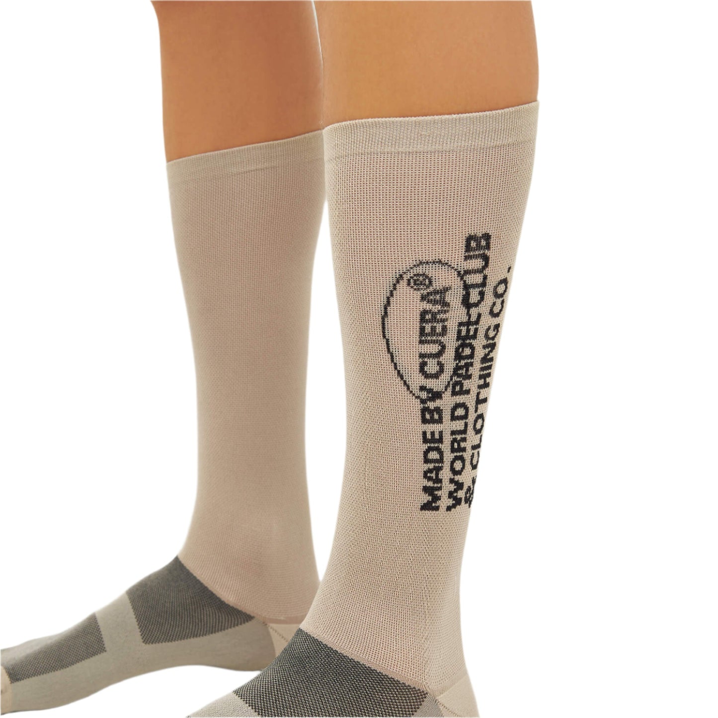 Cuera Premium Padel Sports Socks (Sand)