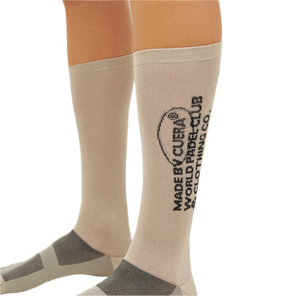 Cuera Premium Padel Sports Socks (Sand)
