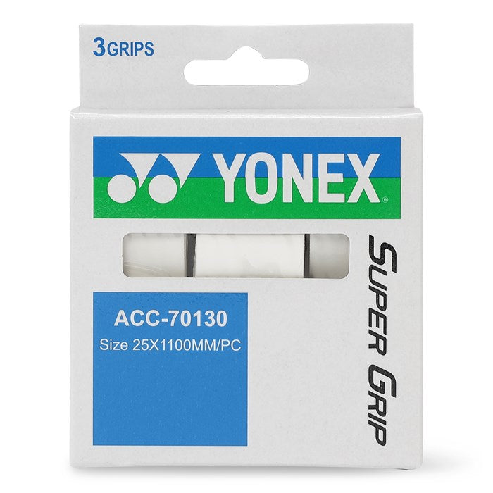 Yonex Super Grip (3er-Pack, Weiß)