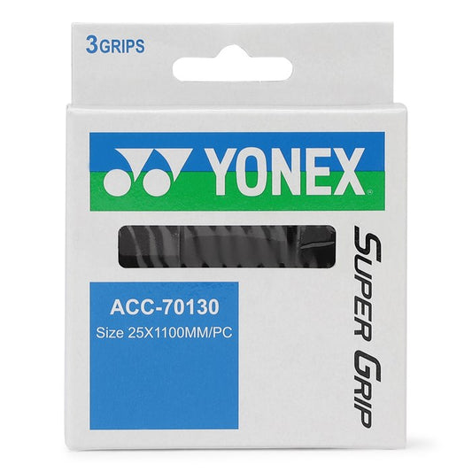 Yonex Super Grip (3er-Pack, Schwarz)