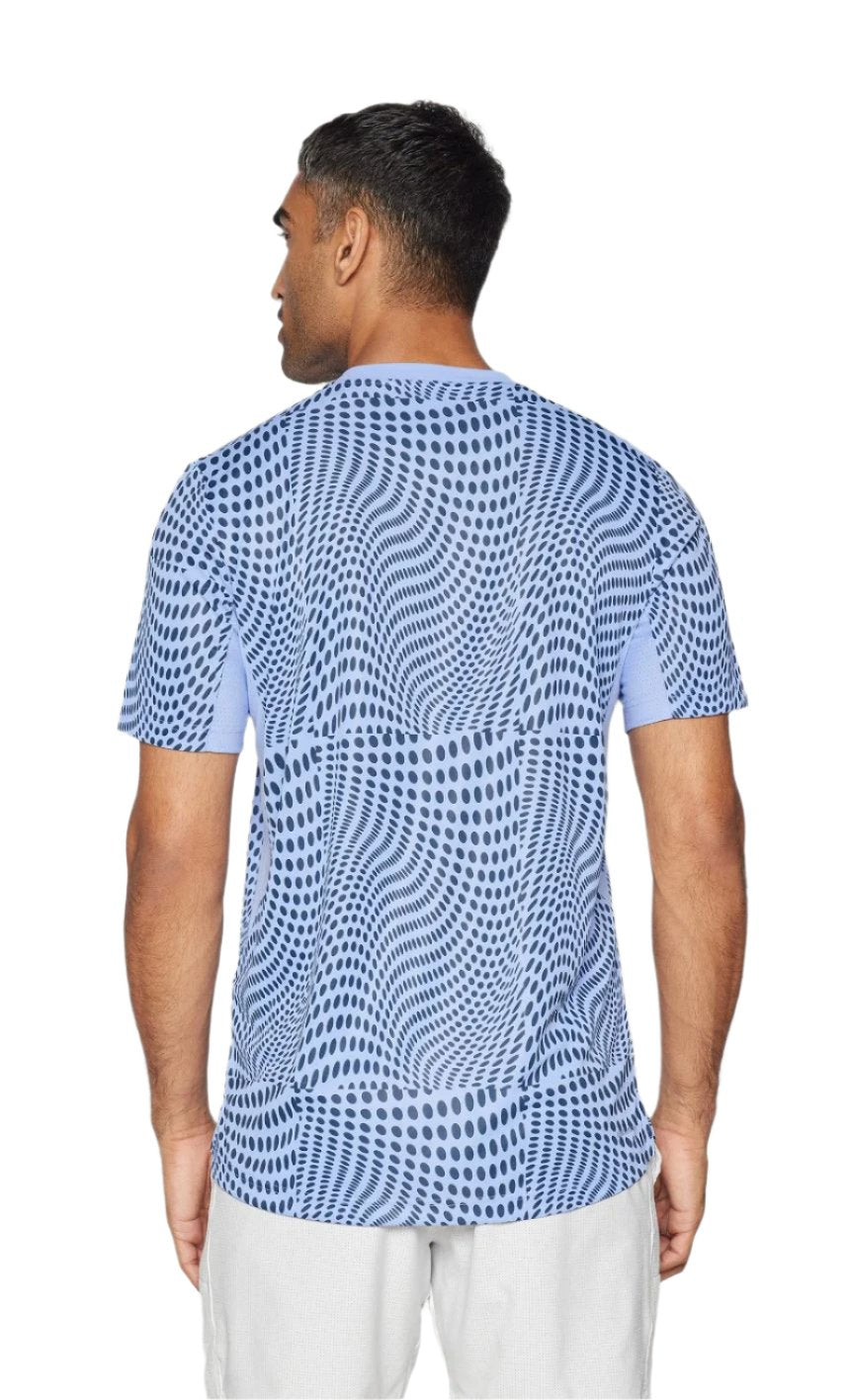 Adidas Club Graphic T-shirt (Blue/Black)