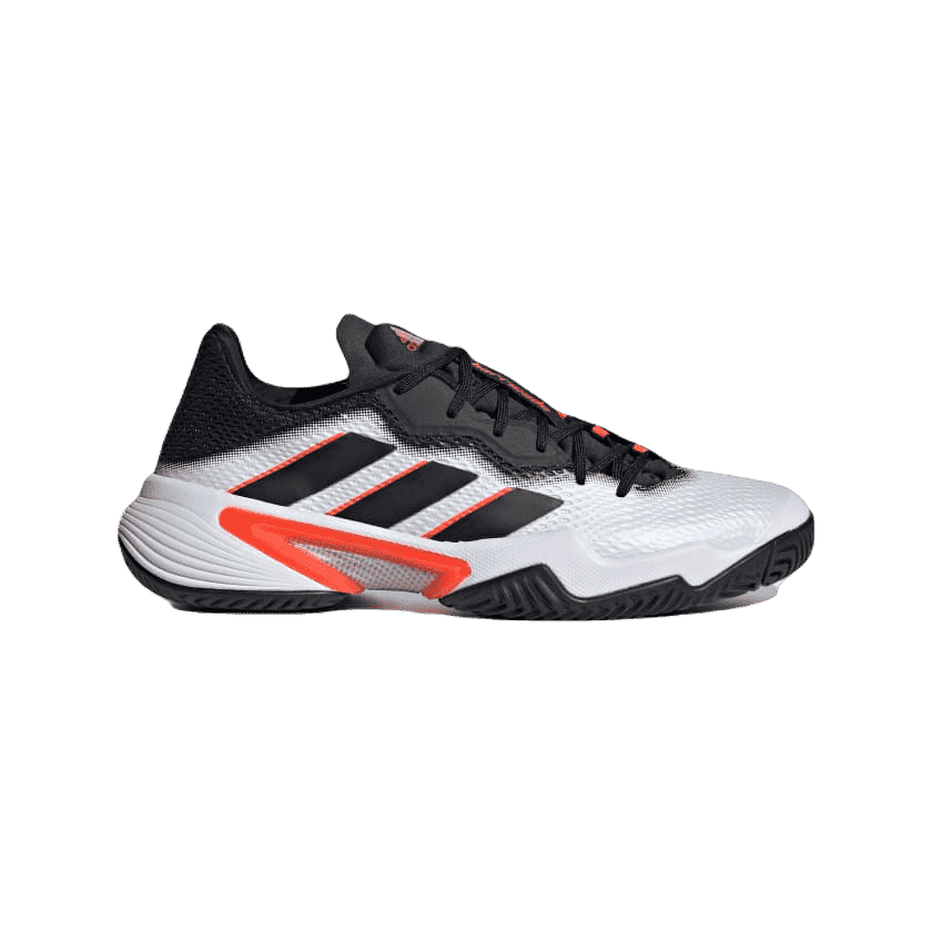 Adidas Barricade AC Padel Shoes Men s White Black Orange Mypadellife