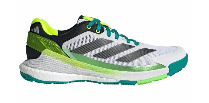 Adidas Crazyquick Boost Padelsko (Cloud White/Core Black/Lime Burst)