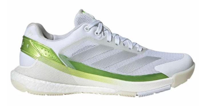 Adidas Crazyquick Boost Women Padelsko (Cloud White/Zero Metallic/Lucid Lemon)