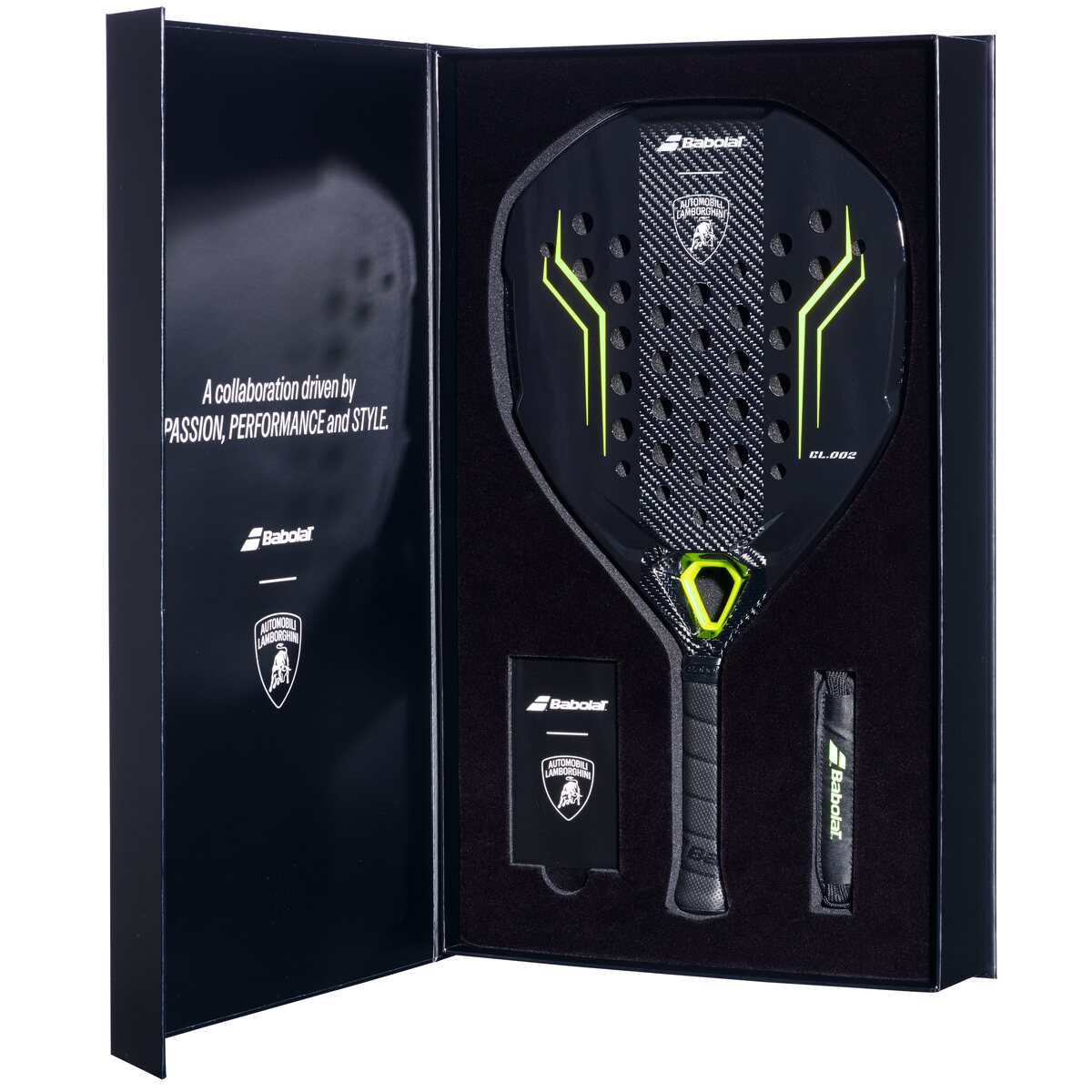 Babolat Lamborghini BL002 Padel Racket (Black)