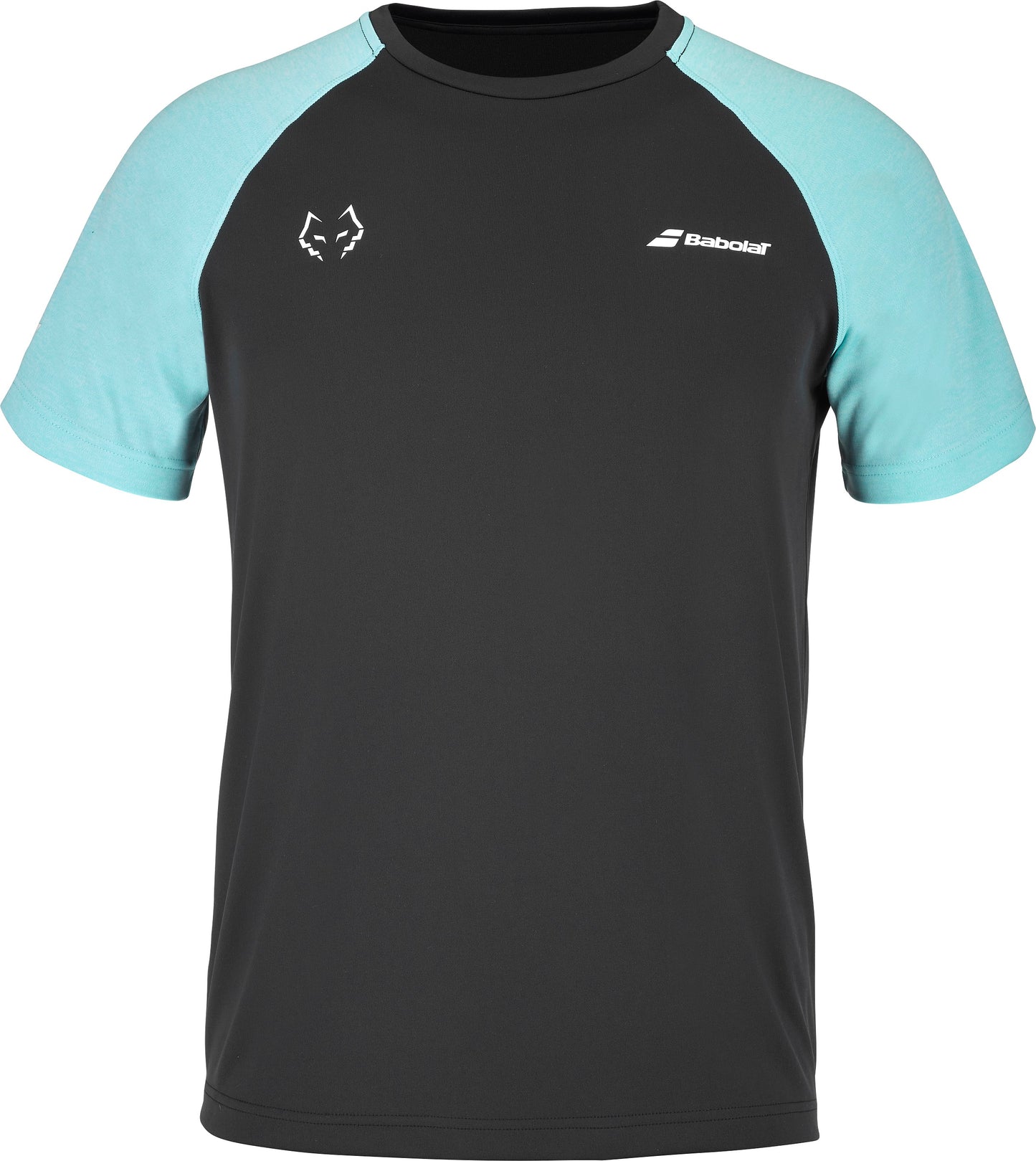 Babolat Crew Neck Tee Juan Lebron (Black/Light Blue)