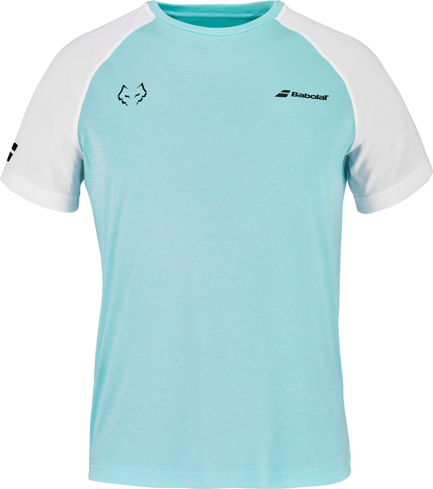 Babolat Rundhals-T-Shirt Juan Lebron (Engelsblau/Weiß)