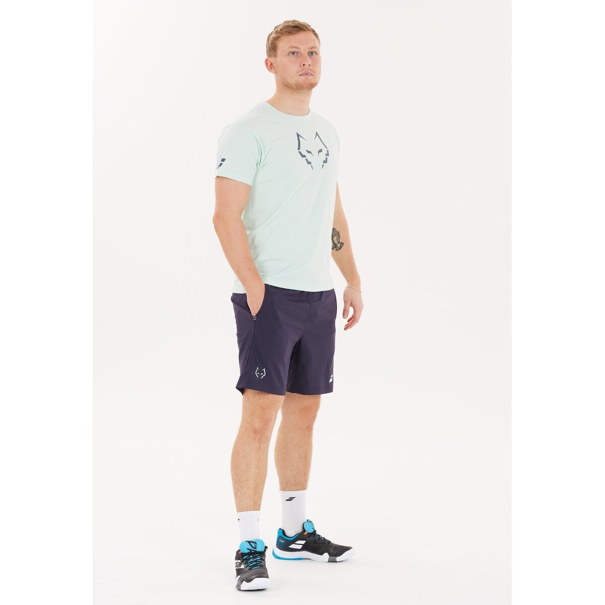 Babolat Cotton Tee Juan Lebron (Misty Jade)