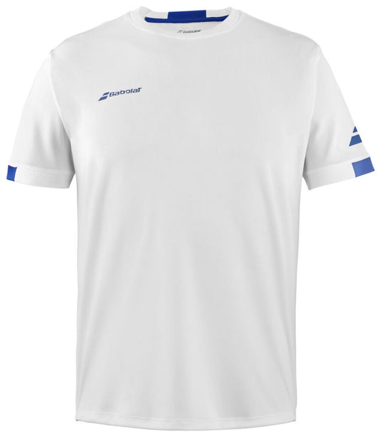 Babolat Play Crew Neck Tee (Men, White)