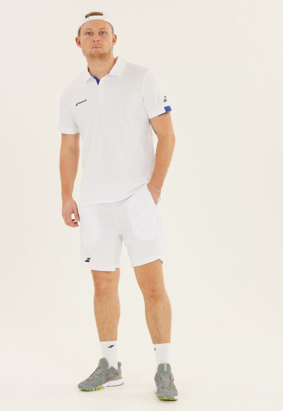 Babolat Play Polo (Men, White)