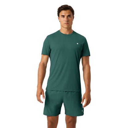 Björn Borg Ace Light T-Shirt (Mallard Green) - Mypadellife.com