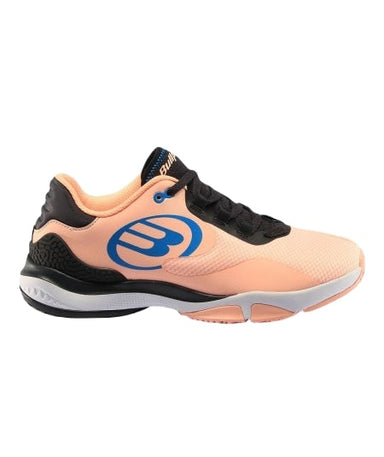 Bullpadel Flowhybrid Fly 22v Padel Shoes (Neon Salmon) - Mypadellife.com