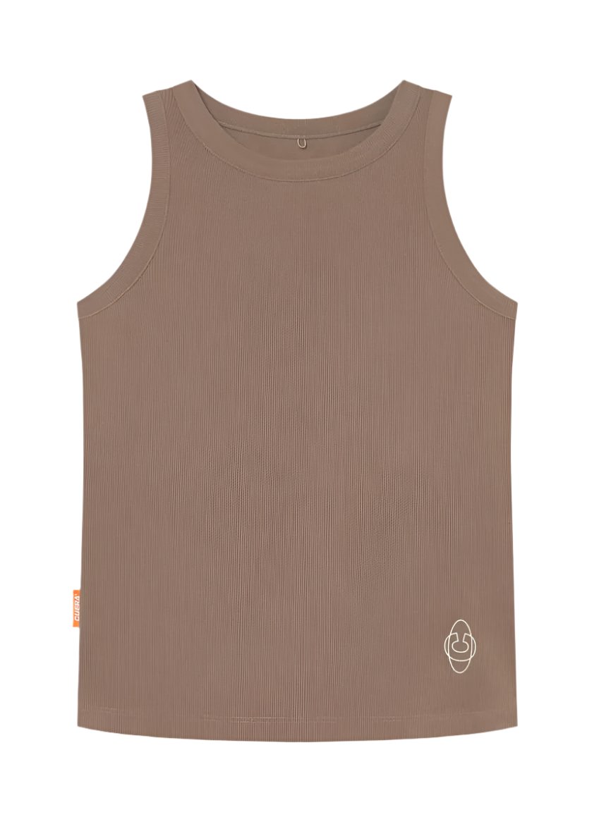 Cuera Active Rib Tank Top (Walnut)