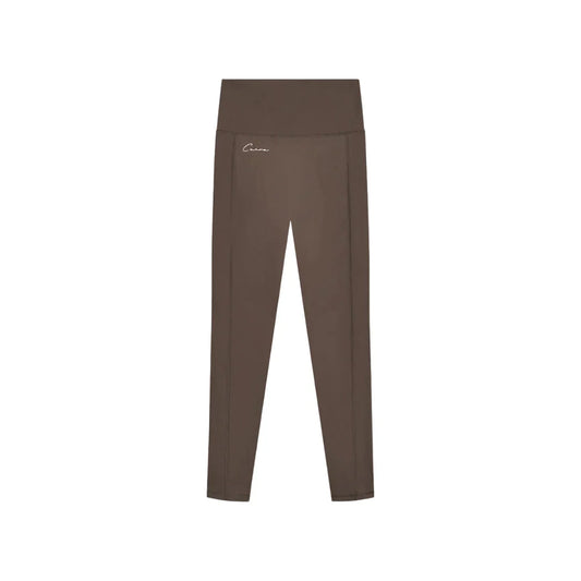 Cuera Active Logo Tights Long (Dark Brown)