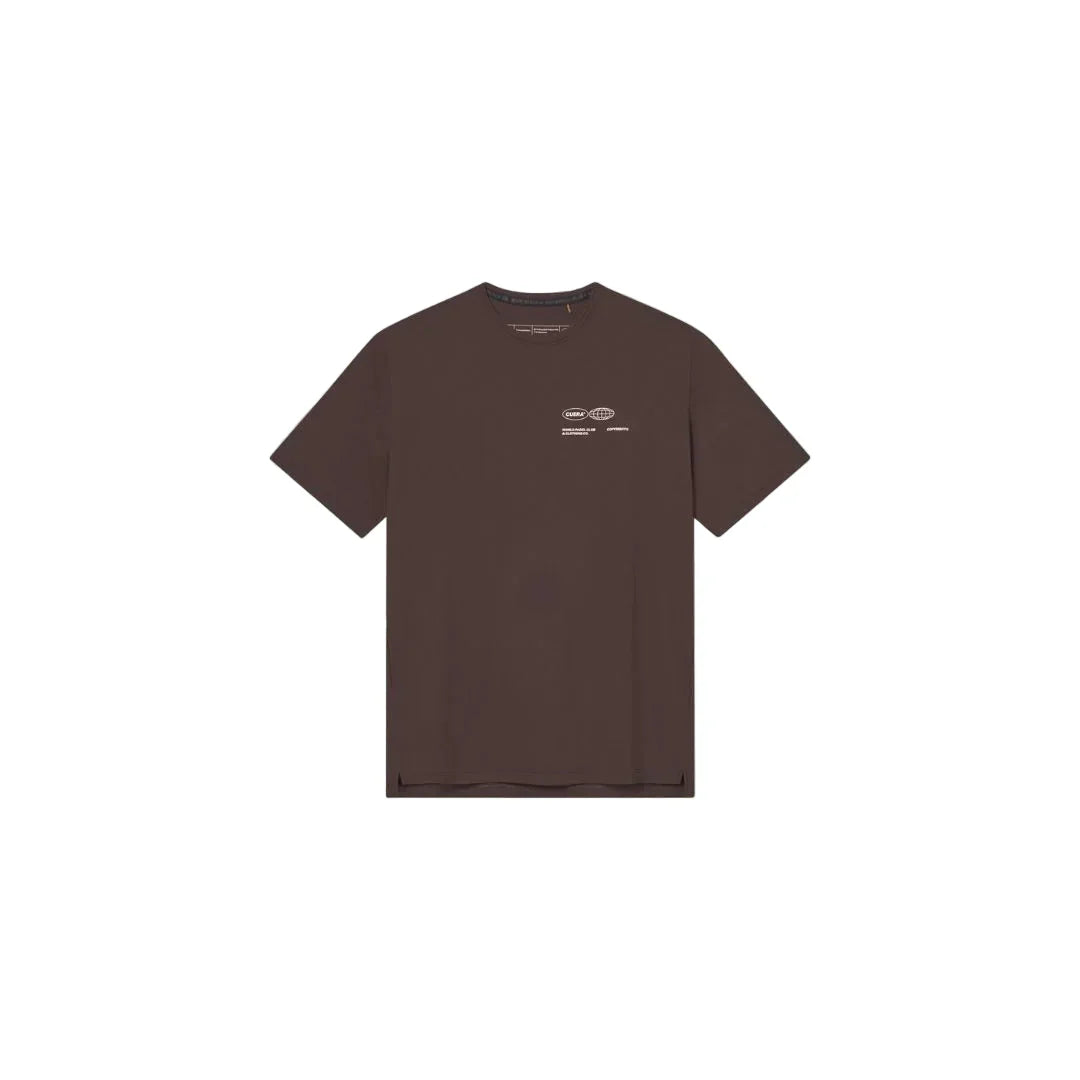 Cuera Oncourt Airy Logo T-shirt (Dark Brown)