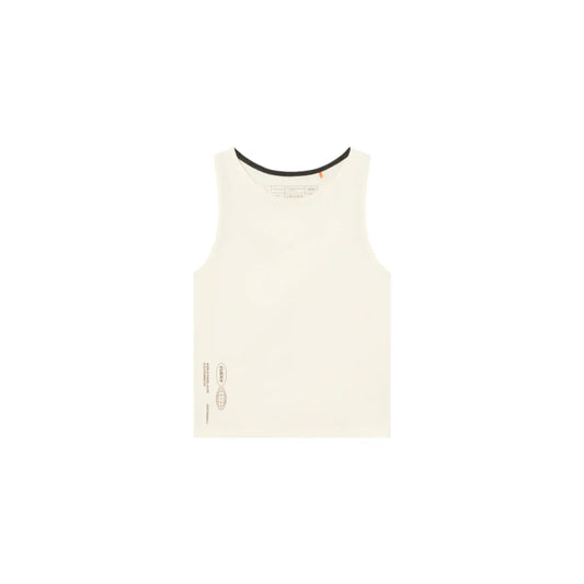 Cuera Oncourt Cropped Tank Top (Off White)