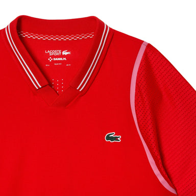 Lacoste Polo (Corrida/White) - Mypadellife.com