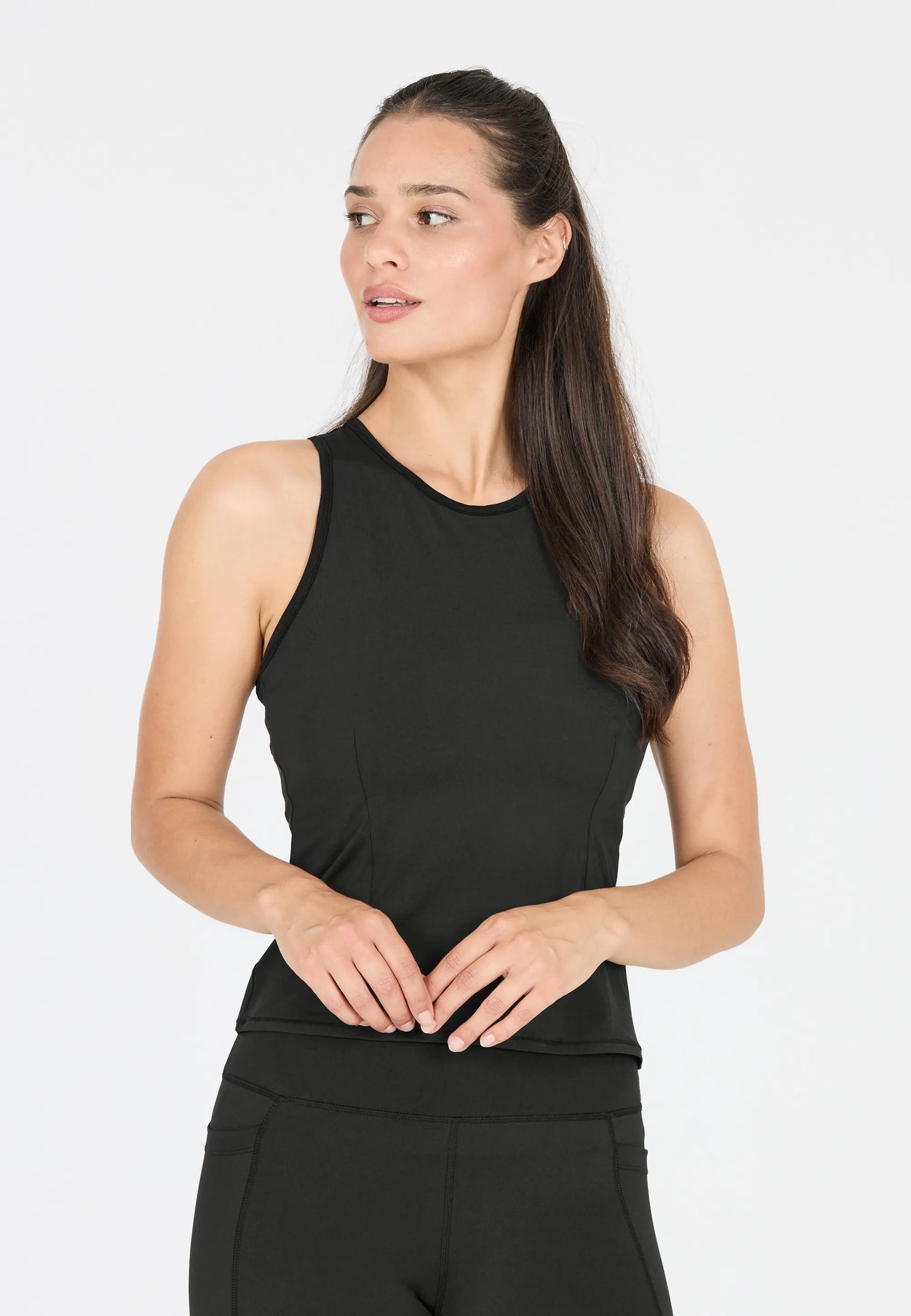 Athlecia Delrey Womens Top (Black)