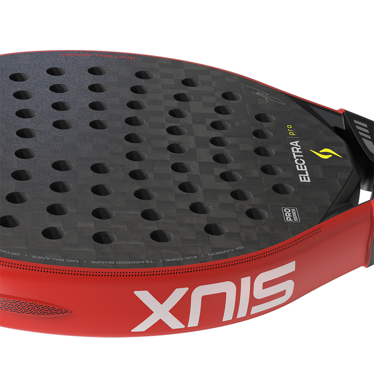 Siux Electra Pro 2026 Padel Racket (Fire Red)