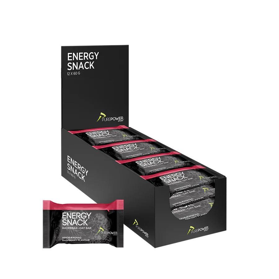 PurePower Energy Snack Raspberry Flavor (1 piece, 60 grams)