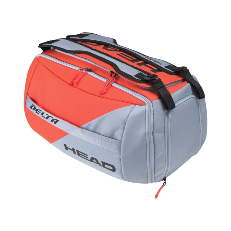 Head Delta Sport Padel Bag (Grey/Orange) - Mypadellife.com