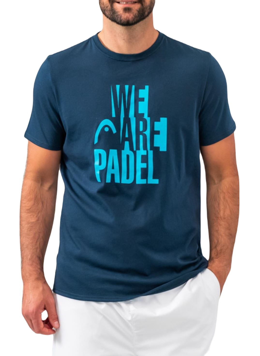 Head T-shirt (Blue) - Mypadellife.com