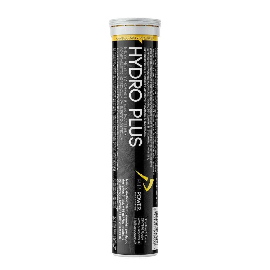 PurePower Hydrotabs Electrolytes Pineapple Flavor (1 tube with 20 tablets)