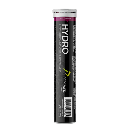 PurePower HydroTabs Electrolytes Red Berry Flavor (1 tube with 20 tablets)