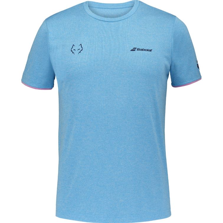 Babolat Juan Lebron Crew Neck T-shirt (Blue)