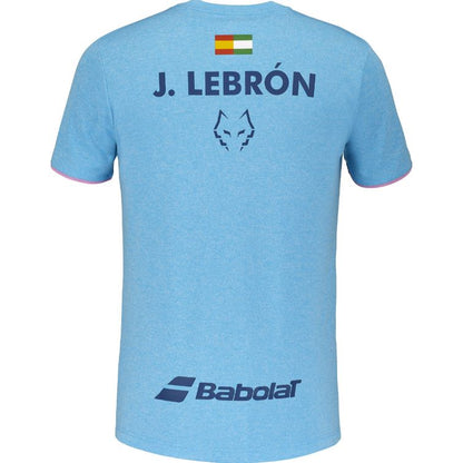 Babolat Juan Lebron Crew Neck T-shirt (Blue)