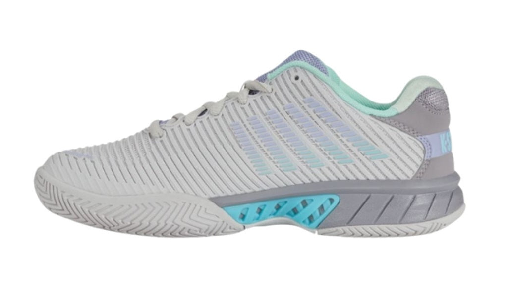 K-Swiss Hypercourt Express 2 Women (Nimbus Cloud/Lilac Gray/Neon Purple)