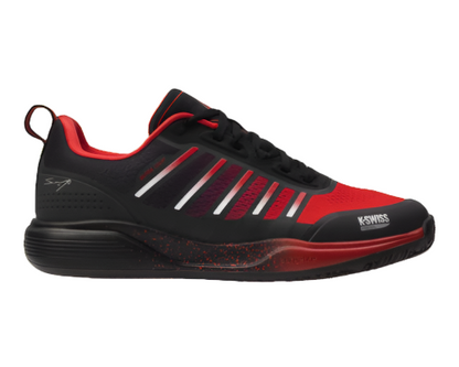 K-Swiss Ultra Court Padel Shoes (Black/Anthracite/Sanyo Red)