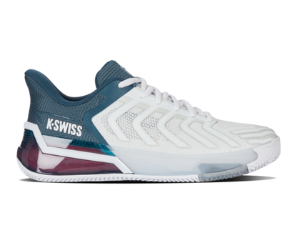 K-Swiss Ultrashot 4 Clay (White/Stargazer/Neon Blaze)