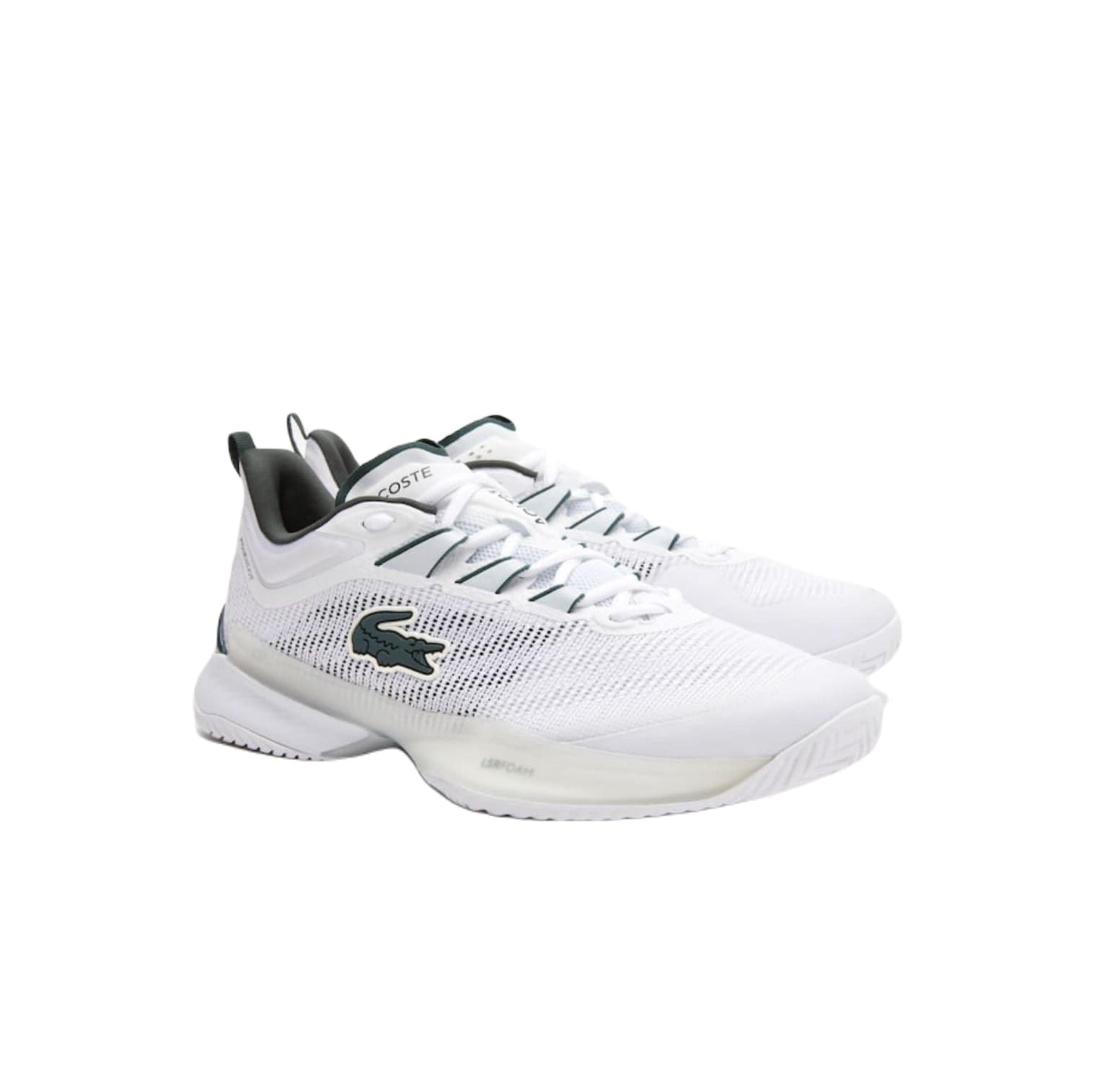 Lacoste Ultra Padel Schuhe (Weiß/Dunkelgrün)