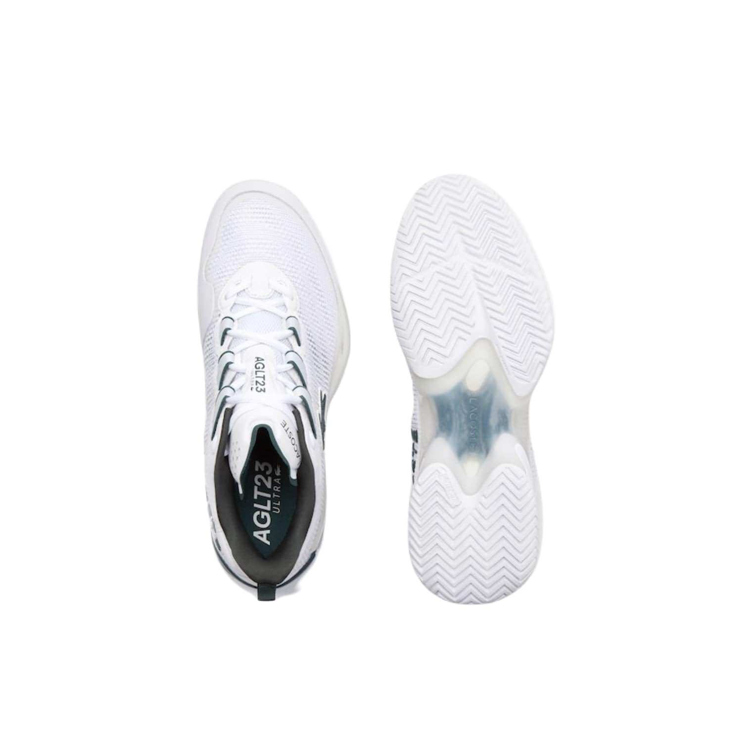 Lacoste Ultra Padel Shoes (White/Dark Green)