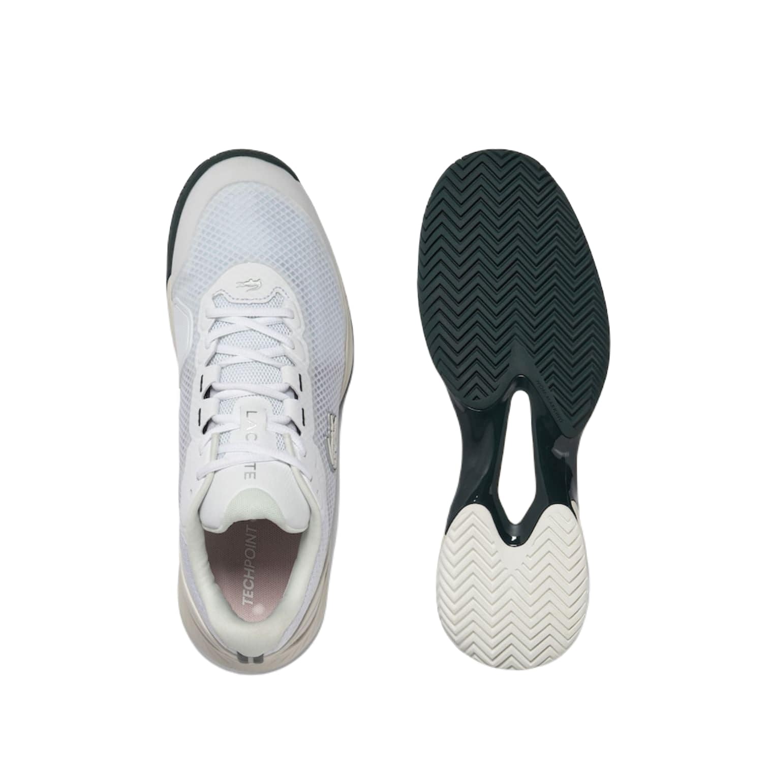 Lacoste Tech Point Padel Shoes (White/Green)