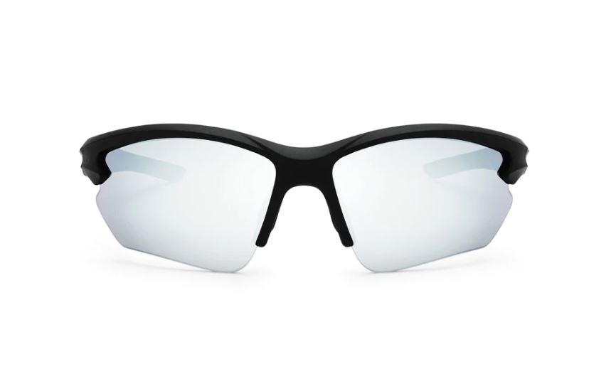 MessyWeekend Rate Sunglasses (Polarized Black Silver Mirrored)